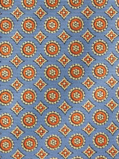 CORBATA JACQUARD MF AZUL