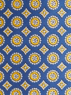 CORBATA JACQUARD MF AZUL