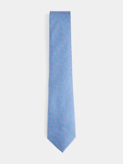 CORBATA JACQUARD MF AZUL