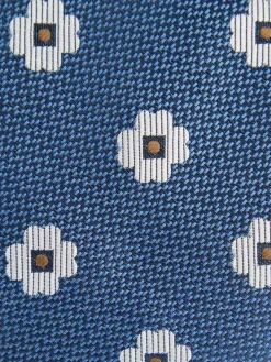 CORBATA JACQUARD MF AZUL