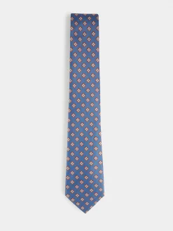 CORBATA JACQUARD MF AZUL