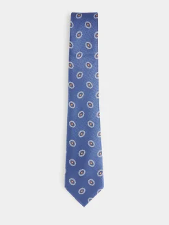 CORBATA JACQUARD MF AZUL