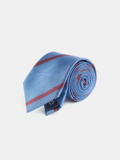 CORBATA JACQUARD MF AZUL