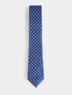 CORBATA JACQUARD MF AZUL