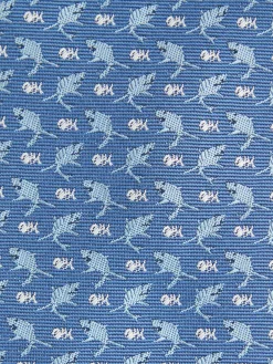 CORBATA JACQUARD MF AZUL