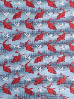 CORBATA JACQUARD MF AZUL