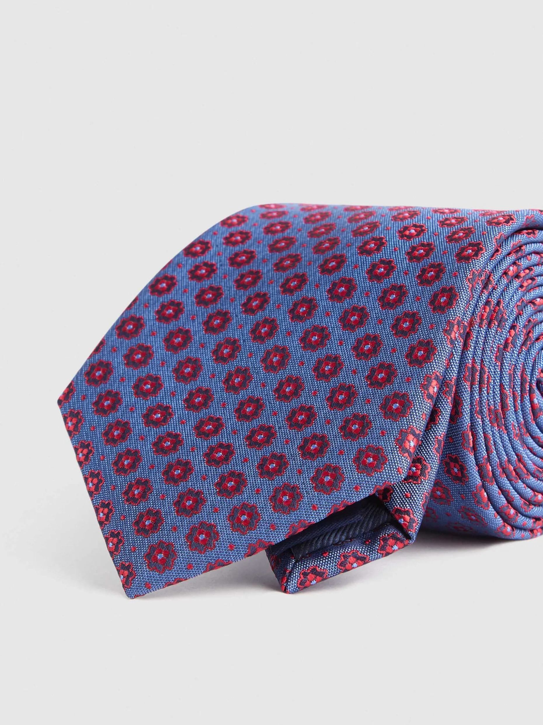 CORBATA JACQUARD MF AZUL