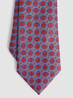 CORBATA JACQUARD MF AZUL