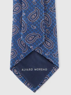 CORBATA JACQUARD MF AZUL