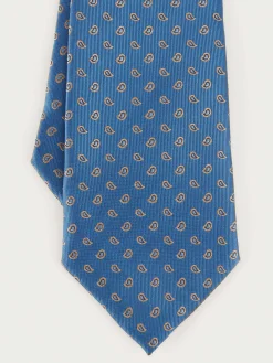 CORBATA JACQUARD MF AZUL