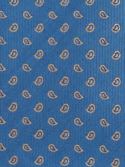 CORBATA JACQUARD MF AZUL