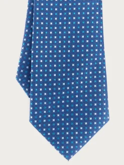 CORBATA JACQUARD MF AZUL