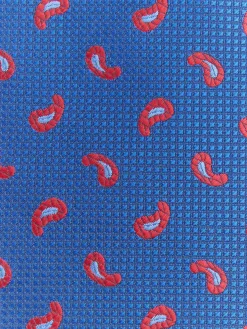 CORBATA JACQUARD MF AZUL