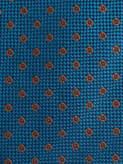 CORBATA JACQUARD MF AZUL