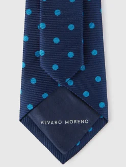 CORBATA JACQUARD MF AZUL