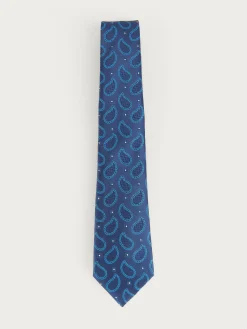 CORBATA JACQUARD MF AZUL