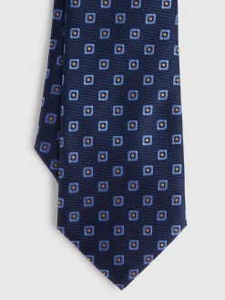 CORBATA JACQUARD MF AZUL