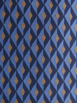 CORBATA JACQUARD MF AZUL