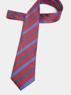 CORBATA JACQUARD MF AZUL MARINO