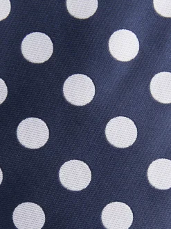 CORBATA JACQUARD MF AZUL MARINO