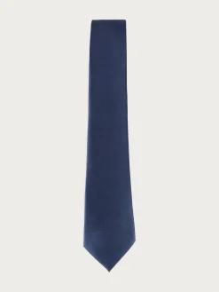 CORBATA JACQUARD MF AZUL MARINO