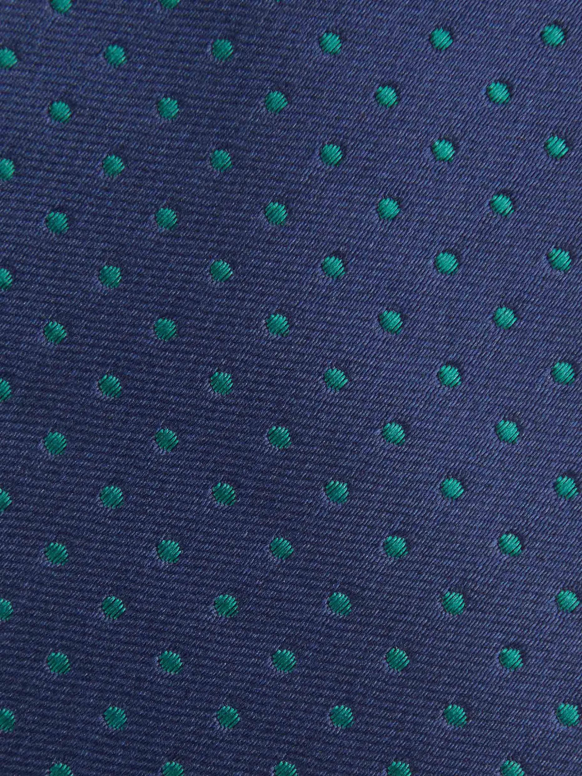 CORBATA JACQUARD MF AZUL MARINO