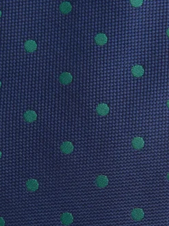 CORBATA JACQUARD MF AZUL MARINO