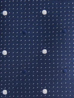 CORBATA JACQUARD MF AZUL MARINO