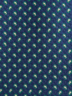CORBATA JACQUARD MF AZUL MARINO