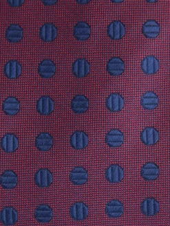 CORBATA JACQUARD MF AZUL MARINO