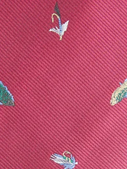 CORBATA JACQUARD MF BURDEOS