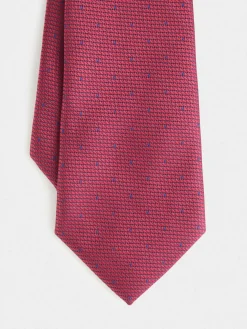 CORBATA JACQUARD MF BURDEOS
