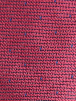 CORBATA JACQUARD MF BURDEOS