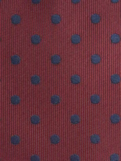 CORBATA JACQUARD MF BURDEOS