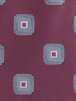 CORBATA JACQUARD MF BURDEOS