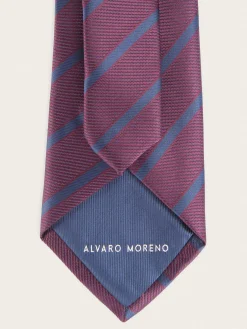 CORBATA JACQUARD MF BURDEOS