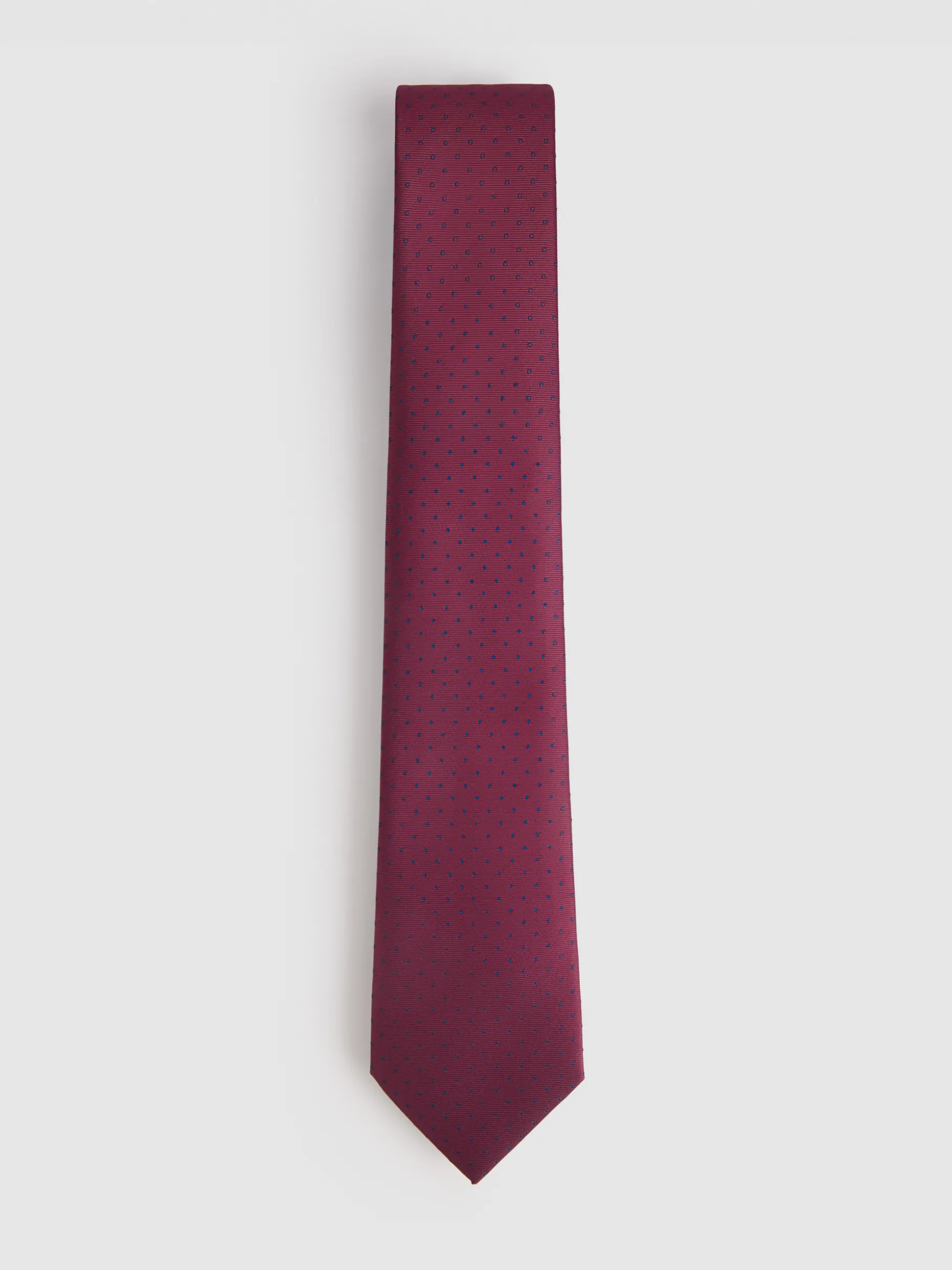 CORBATA JACQUARD MF BURDEOS