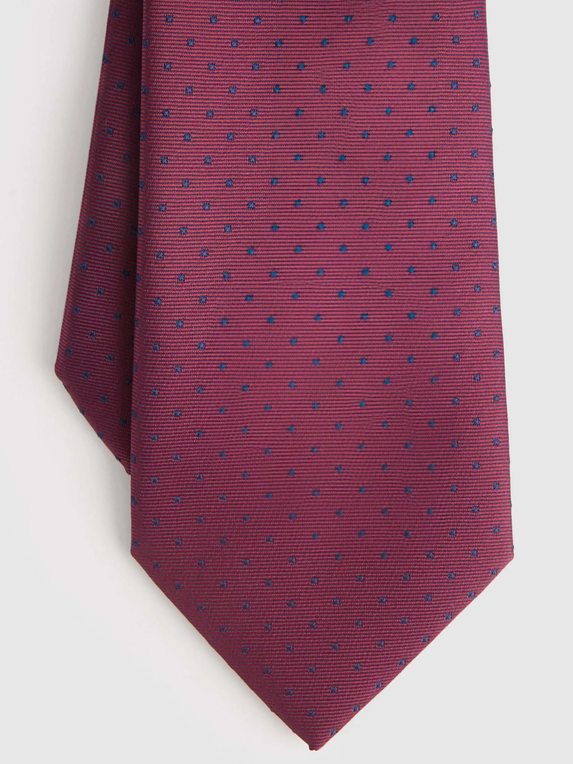 CORBATA JACQUARD MF BURDEOS