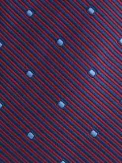 CORBATA JACQUARD MF BURDEOS