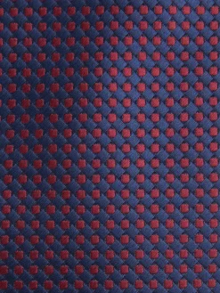 CORBATA JACQUARD MF BURDEOS