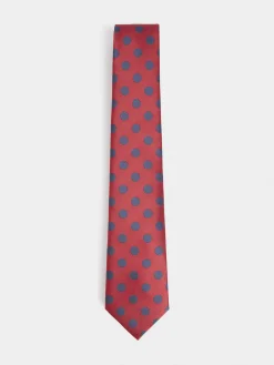 CORBATA JACQUARD MF ROJO