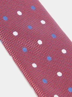 CORBATA JACQUARD MF ROJO