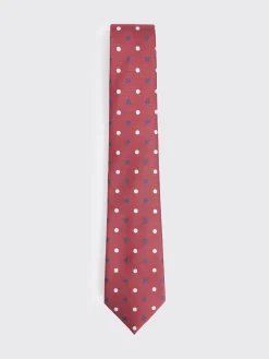 CORBATA JACQUARD MF ROJO