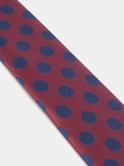 CORBATA JACQUARD MF ROJO