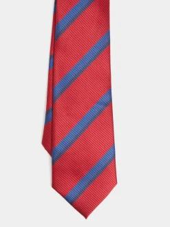 CORBATA JACQUARD MF ROJO