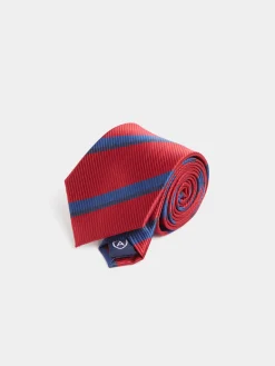 CORBATA JACQUARD MF ROJO