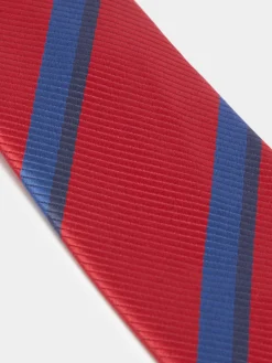 CORBATA JACQUARD MF ROJO