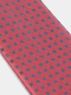 CORBATA JACQUARD MF ROJO