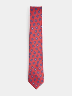 CORBATA JACQUARD MF ROJO