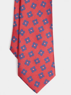 CORBATA JACQUARD MF ROJO